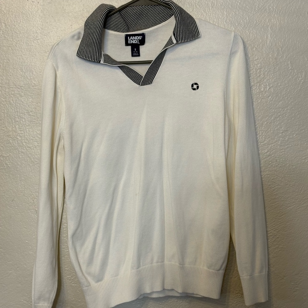 Chase Bank Lands' End Men's Genderful Sweater